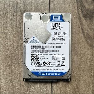 1 TB Solid state drive